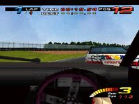 une photo d'Ã©cran de TOCA Touring Car Championship sur Sony Playstation